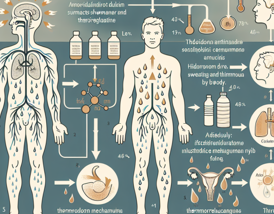 Cómo afecta Mildronate Dihydricume a la sudoración y termorregulación
