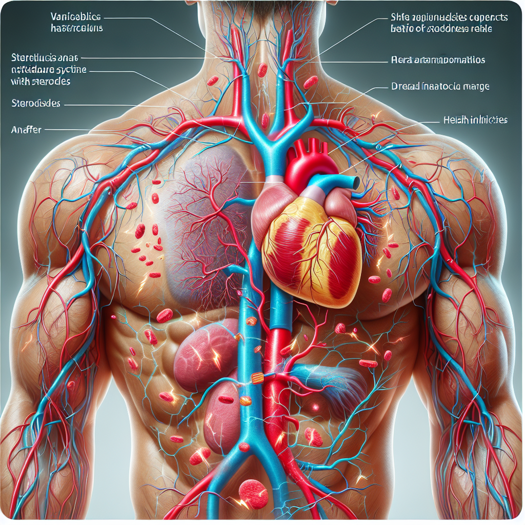 Cómo reacciona el sistema cardiovascular a Mezcla de esteroides