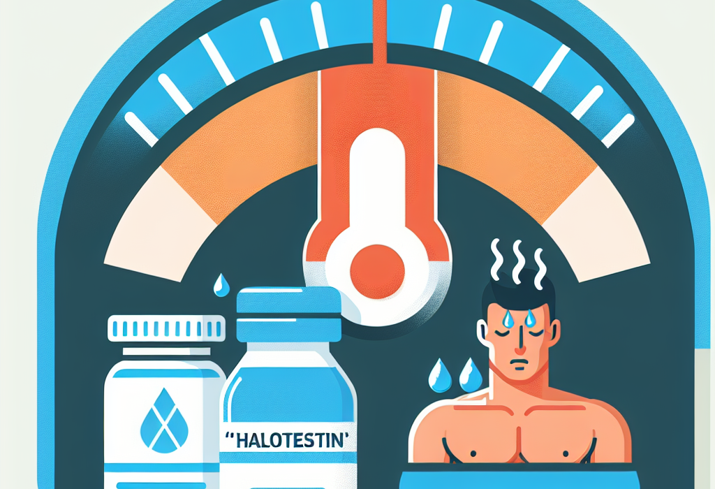 ¿Halotestin puede causar aumento de temperatura corporal?