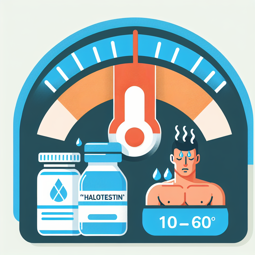 ¿Halotestin puede causar aumento de temperatura corporal?