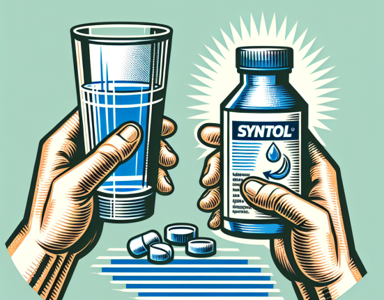 ¿Hay que ajustar el agua al tomar Syntol?