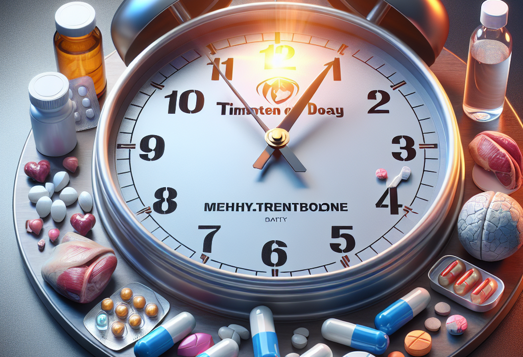 La mejor hora del día para tomar Methyltrenbolone