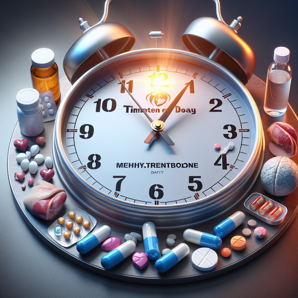 La mejor hora del día para tomar Methyltrenbolone