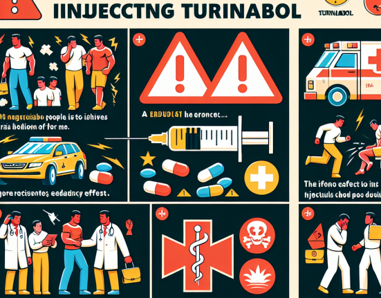 Qué hacer si aparecen efectos adversos con Turinabol inyectable