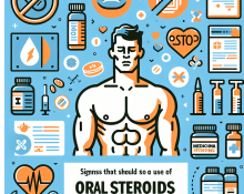 Qué señales indican que debes pausar el uso de Esteroides orales