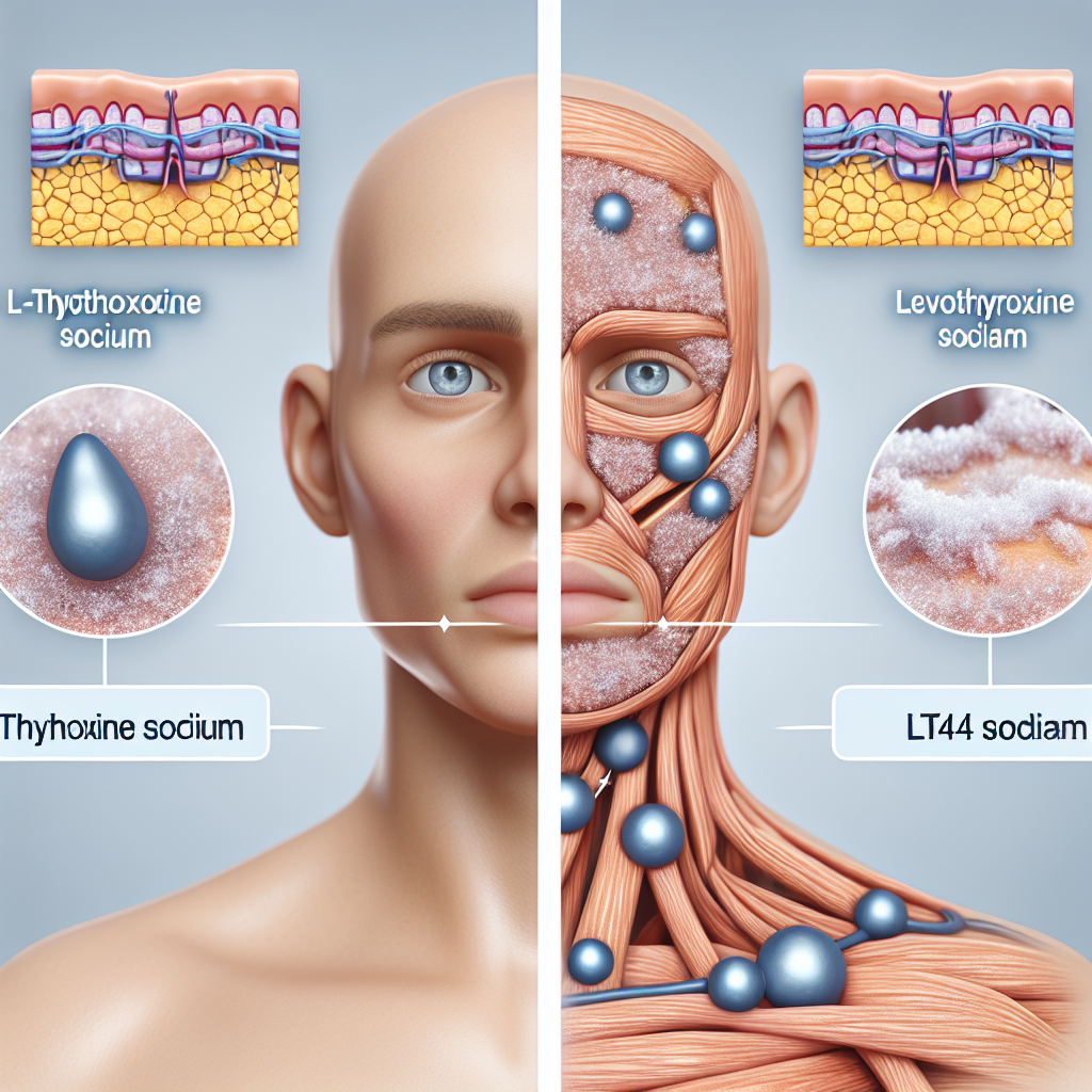 Cómo afecta L-Thyroxine Sodium/Levothyroxine Sodium (LT4 sodium) a la piel y elasticidad