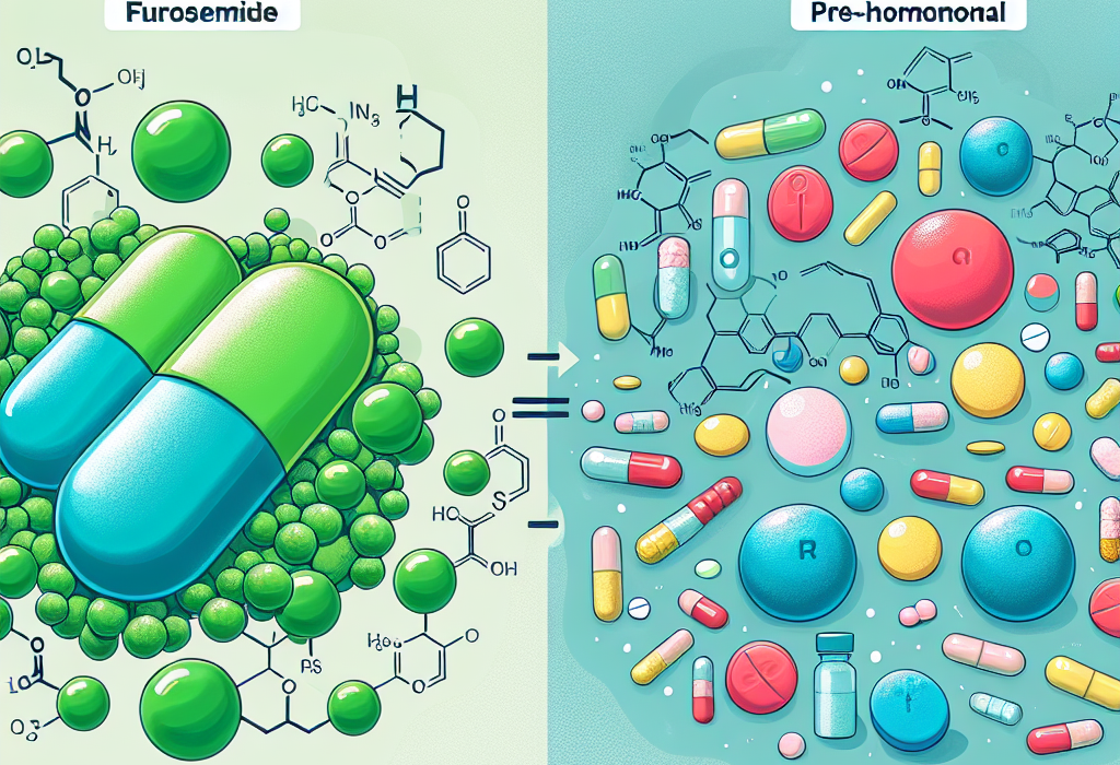 Furosemid y suplementos pre-hormonales: diferencias