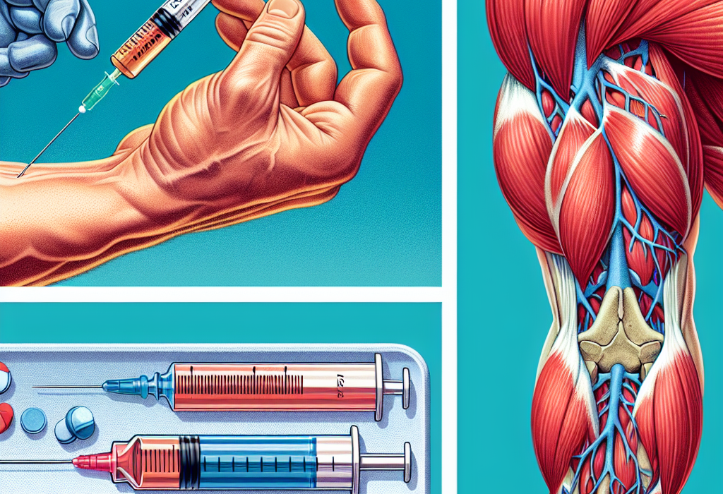 Inyección de estanozolol y congestión muscular duradera
