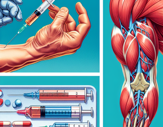 Inyección de estanozolol y congestión muscular duradera