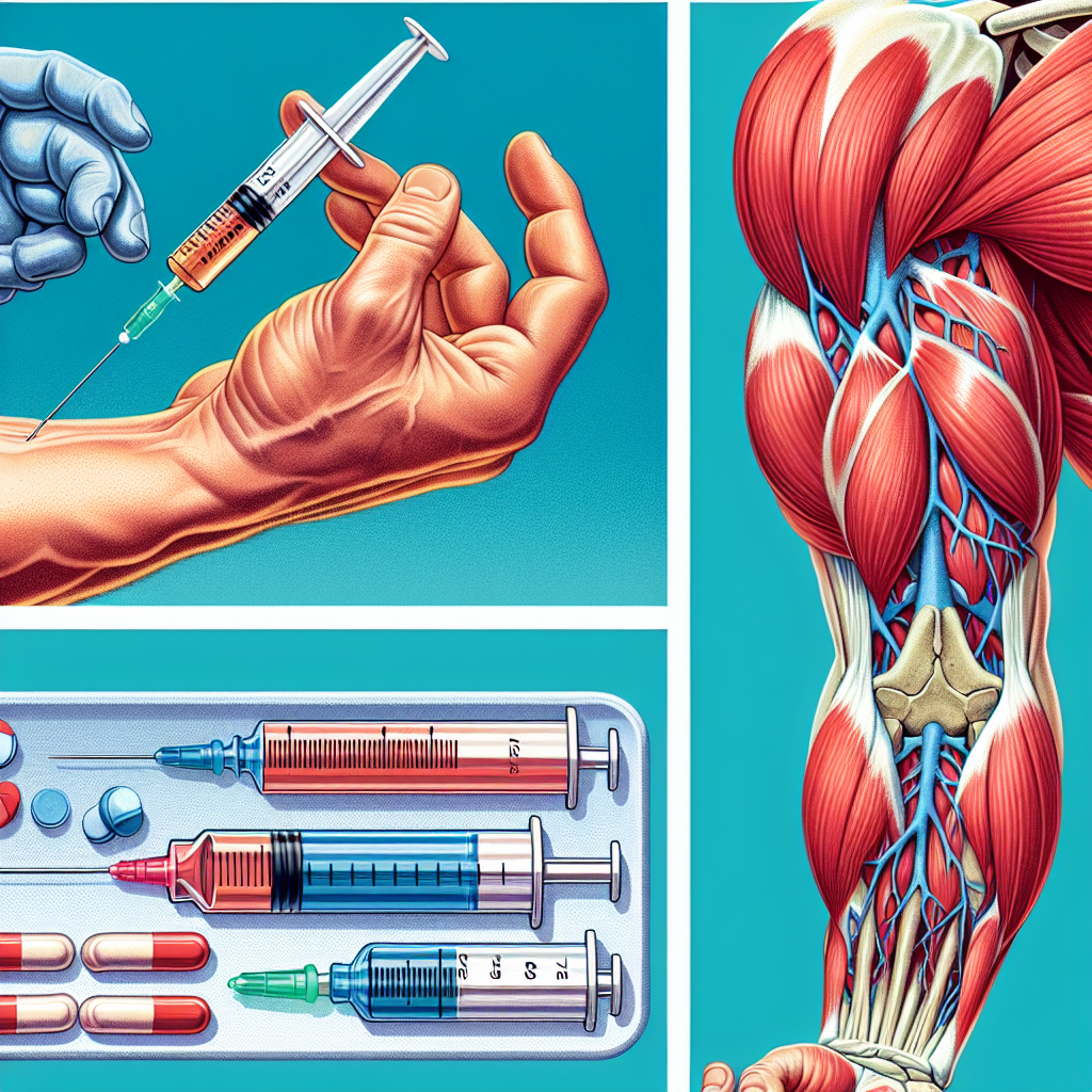 Inyección de estanozolol y congestión muscular duradera