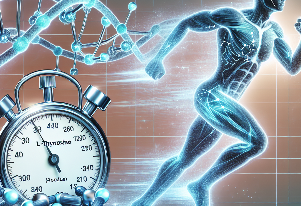 ¿L-Thyroxine Sodium/Levothyroxine Sodium (LT4 sodium) mejora el rendimiento en pruebas de velocidad?