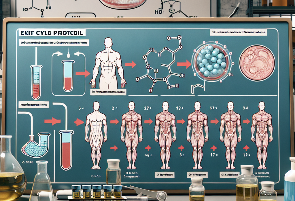 Protocolos de salida del ciclo con Suspensión acuosa de testosterona