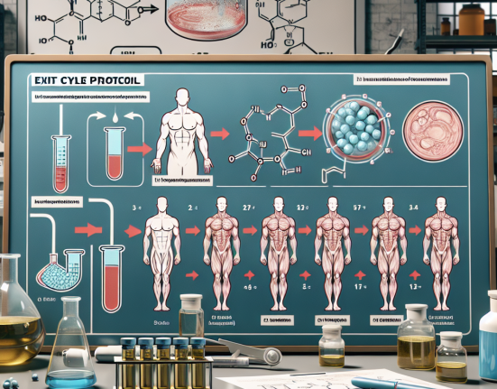 Protocolos de salida del ciclo con Suspensión acuosa de testosterona