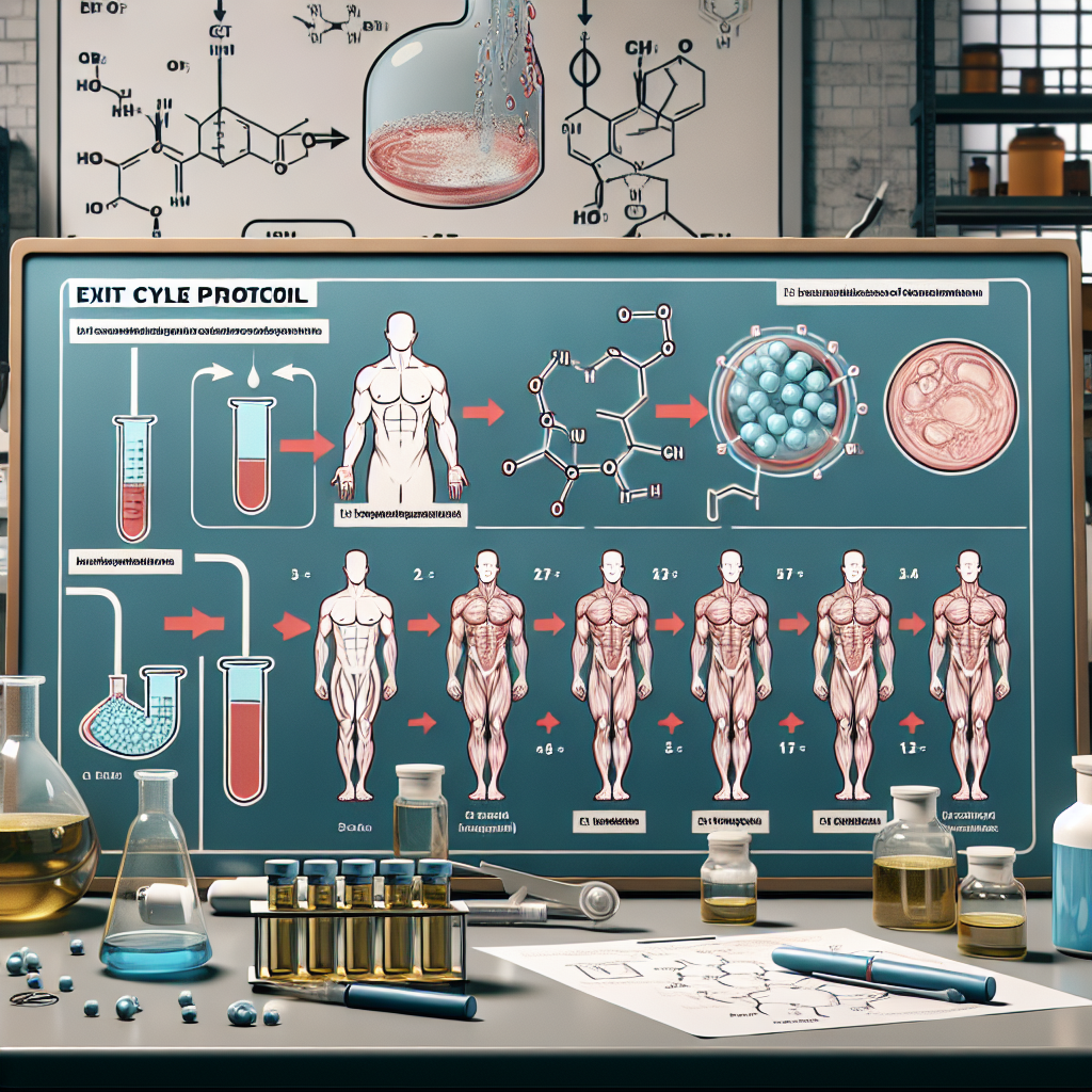 Protocolos de salida del ciclo con Suspensión acuosa de testosterona