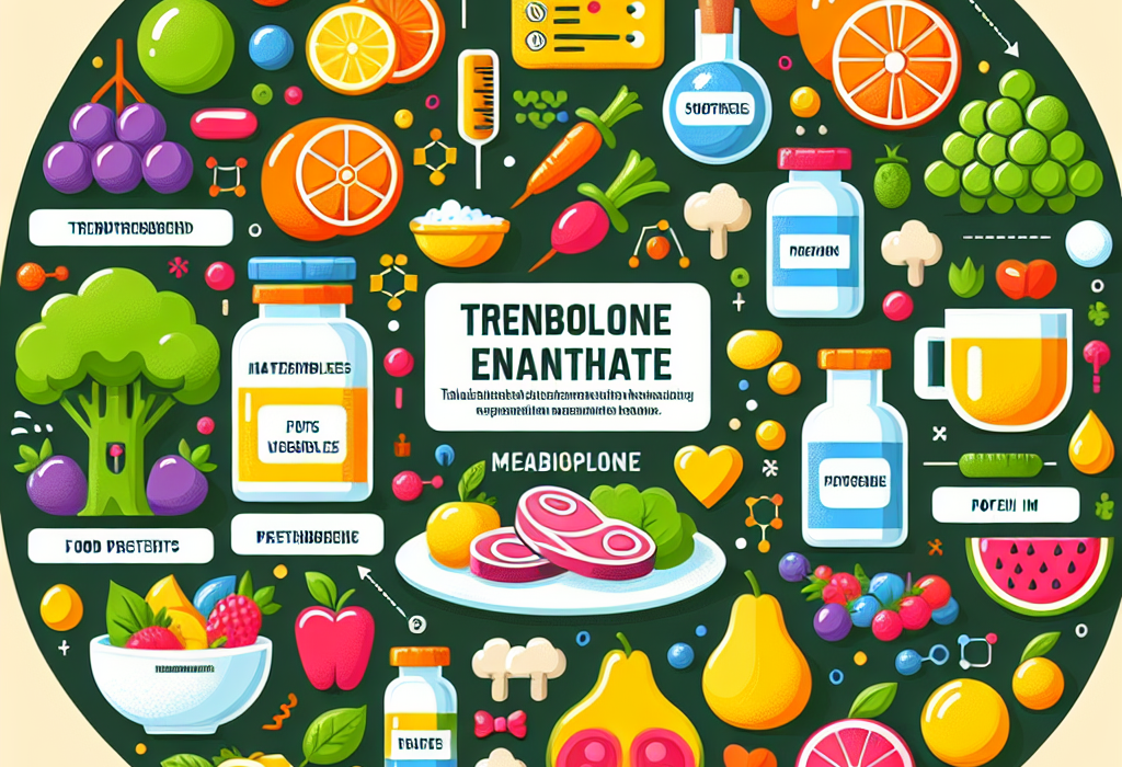 Qué alimentos facilitan el metabolismo de Trembolona enantato