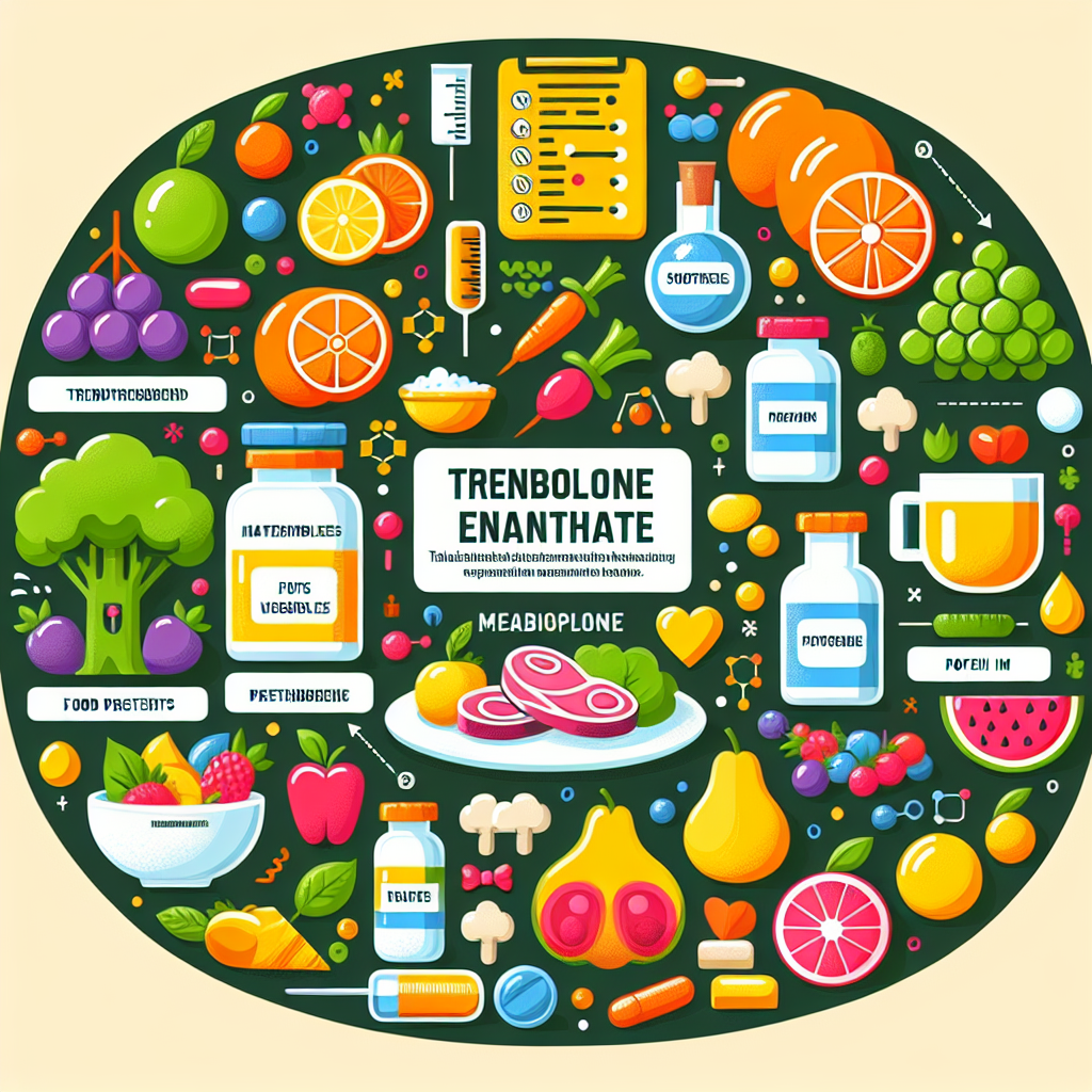Qué alimentos facilitan el metabolismo de Trembolona enantato