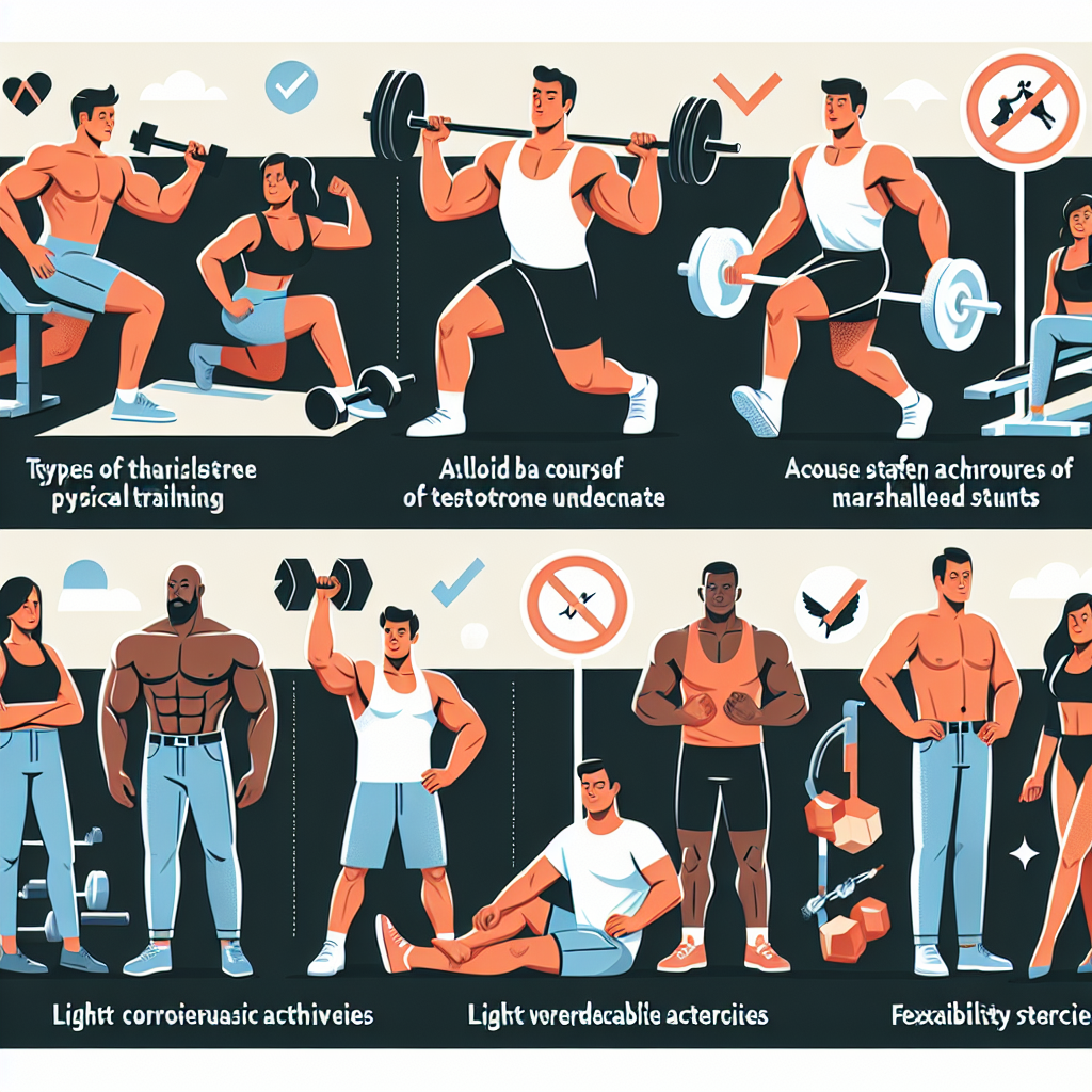 Qué formas de entrenamiento evitar con Undecanoato de testosterona