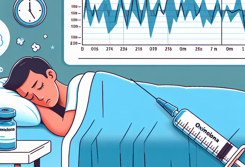 Qué hacer si Oximetolona inyectable interrumpe tu patrón de sueño