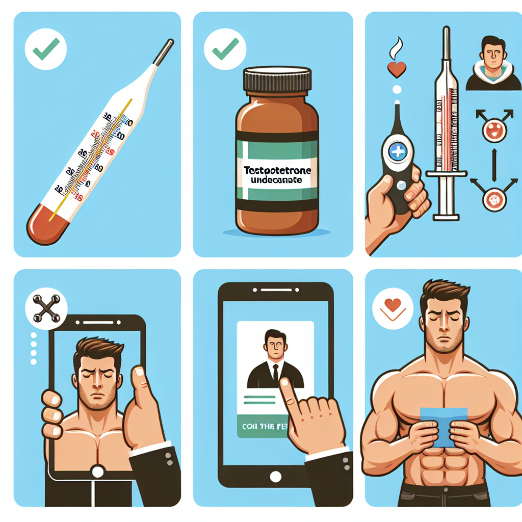 Qué hacer si tienes fiebre usando Undecanoato de testosterona