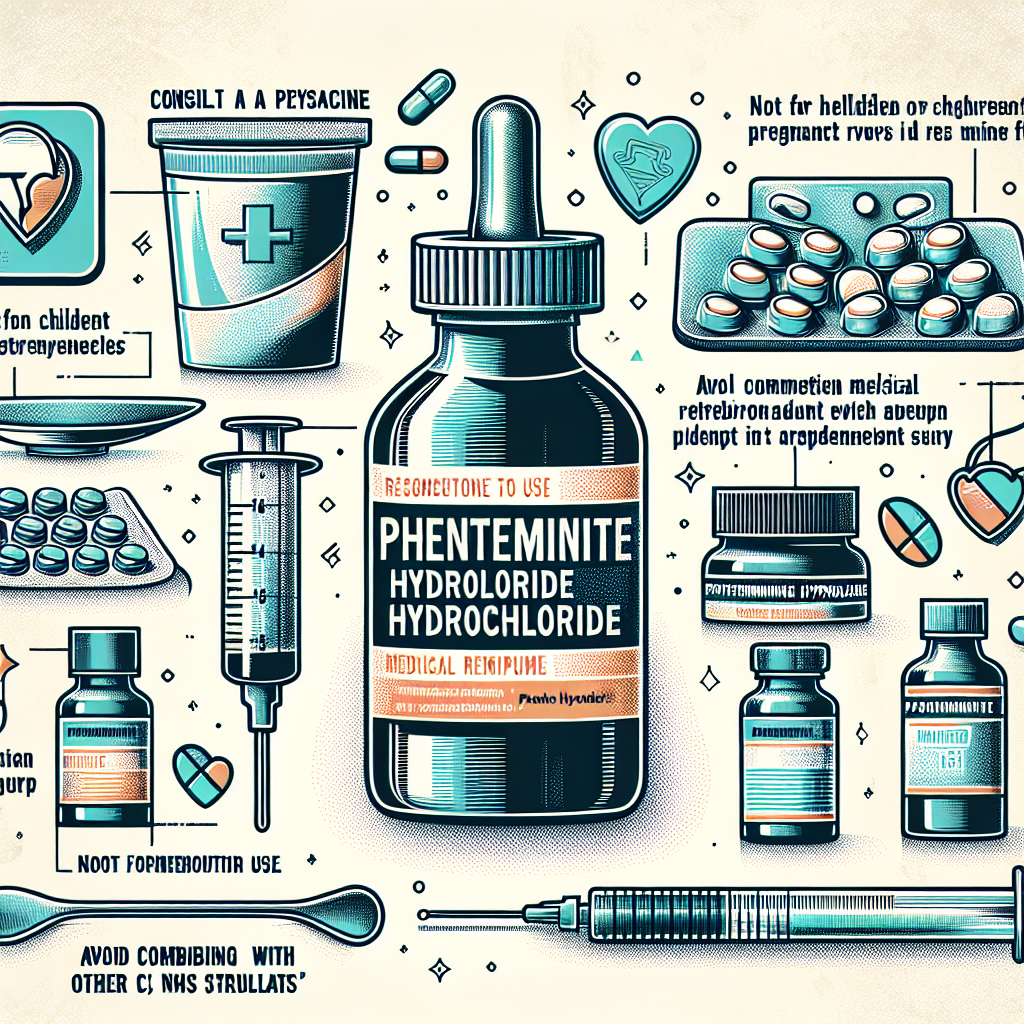 Recomendaciones médicas sobre el uso de Phentermine Hydrochlorid