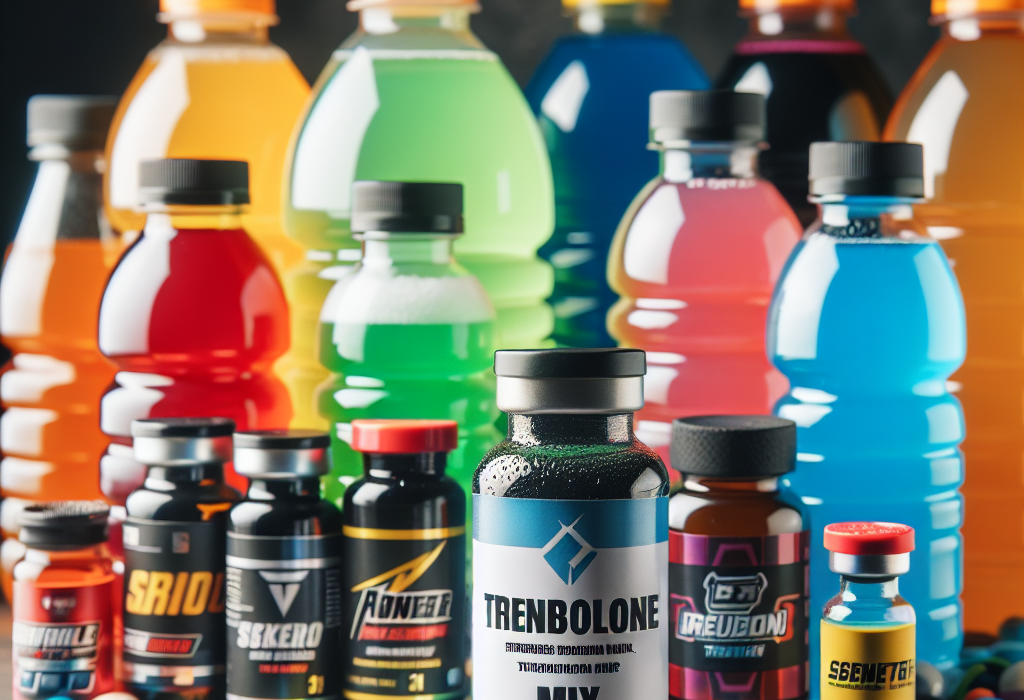 ¿Se puede mezclar Trembolona mix (mezcla de trembolona) con bebidas deportivas?
