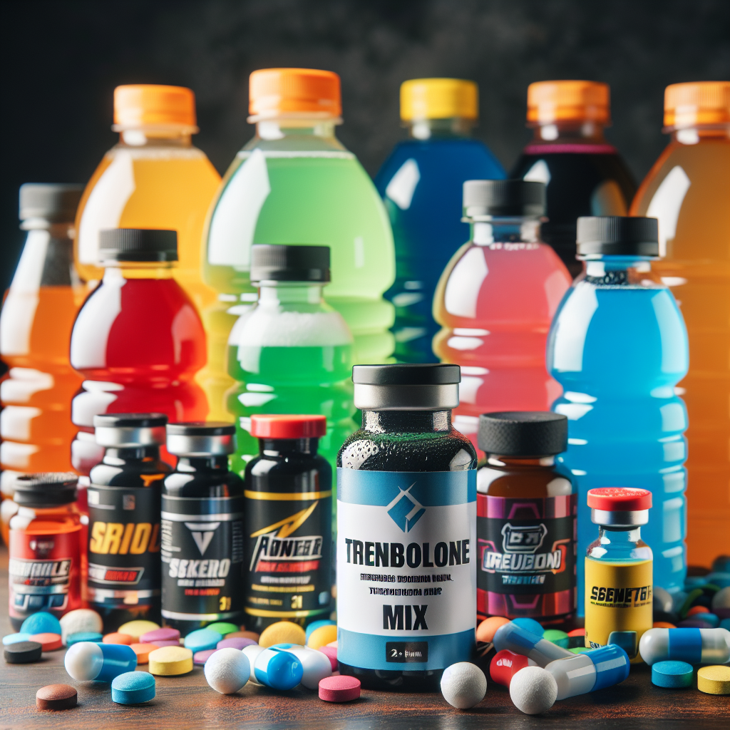 ¿Se puede mezclar Trembolona mix (mezcla de trembolona) con bebidas deportivas?