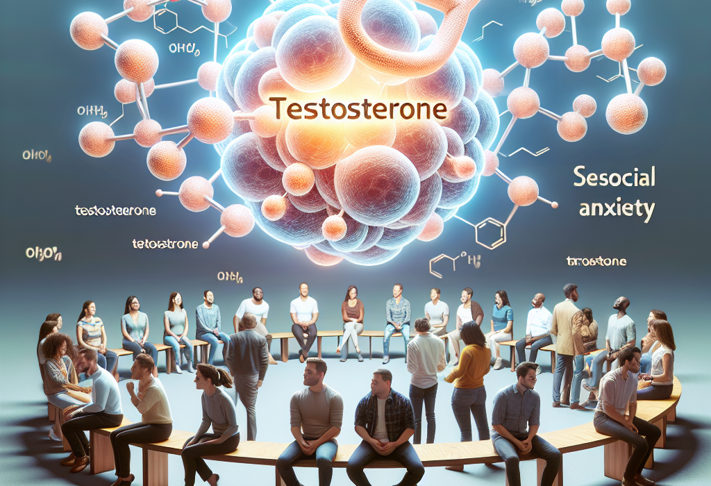 Testosterona y reducción de la ansiedad social