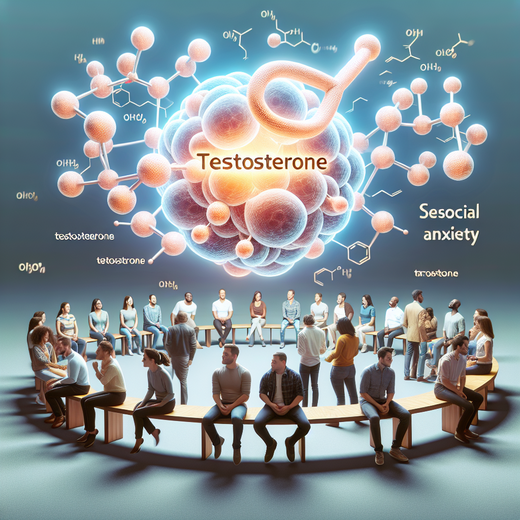 Testosterona y reducción de la ansiedad social