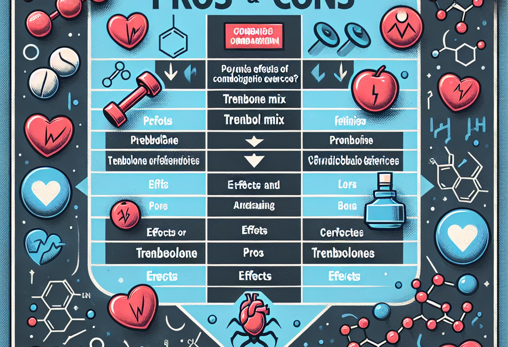 Trembolona mix (mezcla de trembolona) en combinación con cardio: pros y contras