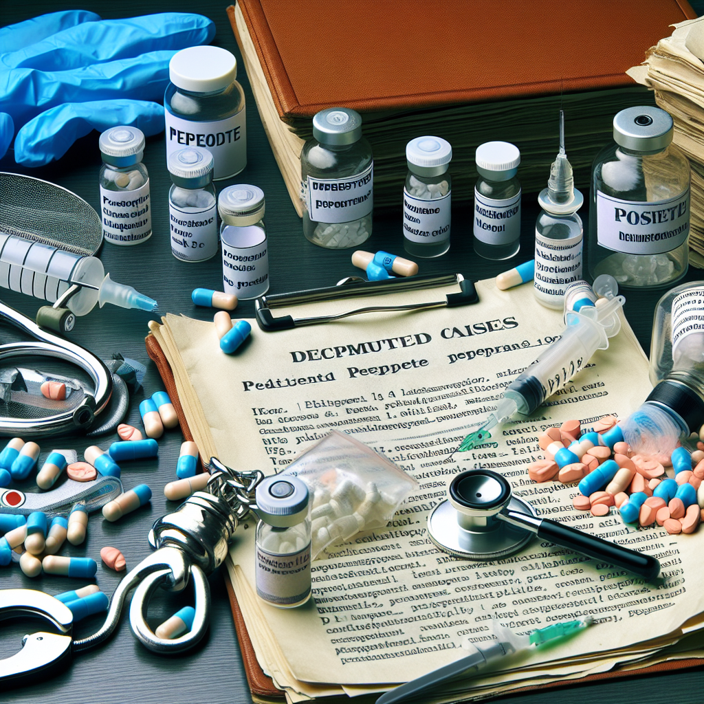 Casos documentados de mal uso de Preparados de péptidos