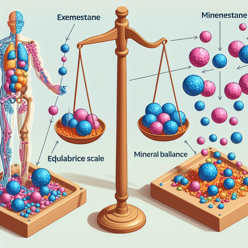 Cómo afecta Exemestane al equilibrio mineral