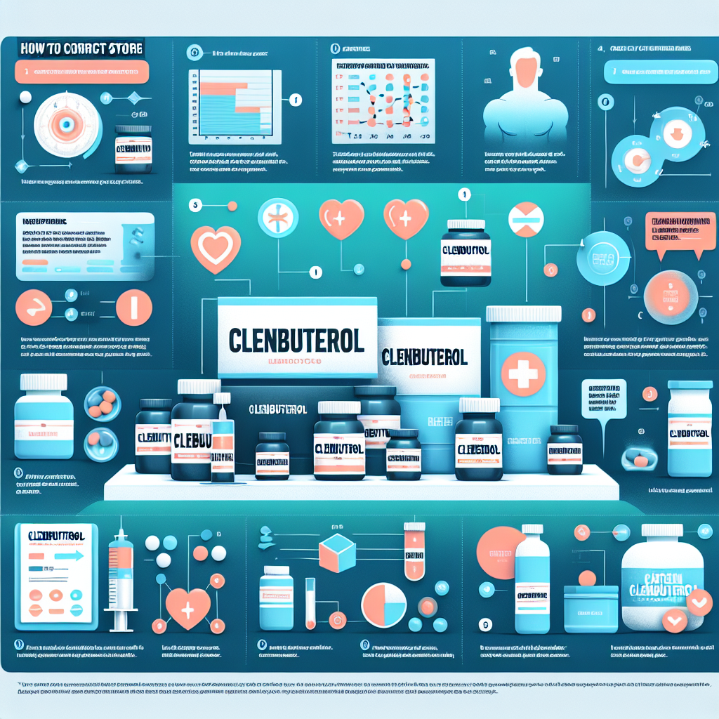 Cómo almacenar correctamente Clenbuterol
