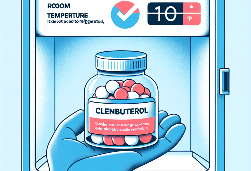 ¿Es necesario refrigerar Clenbuterol?