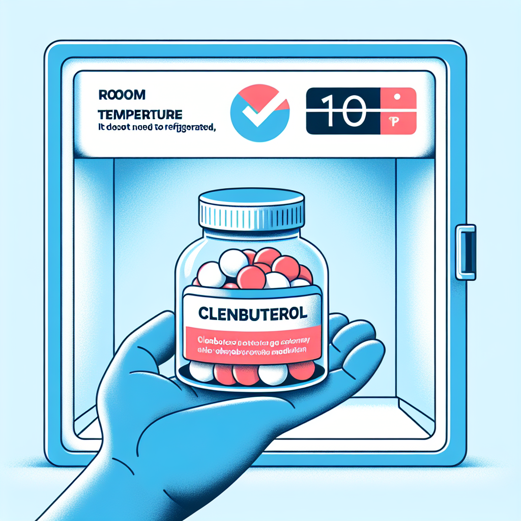 ¿Es necesario refrigerar Clenbuterol?