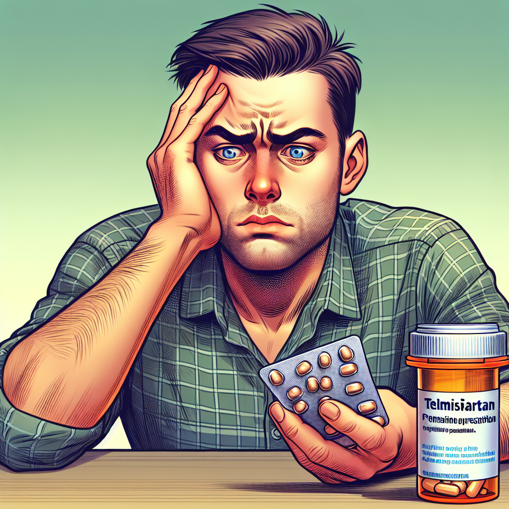 ¿Puede Telmisartan provocar ansiedad o irritabilidad?