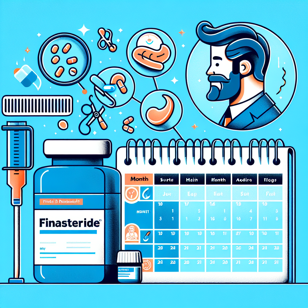 Qué esperar en el primer mes de uso de Finasteride