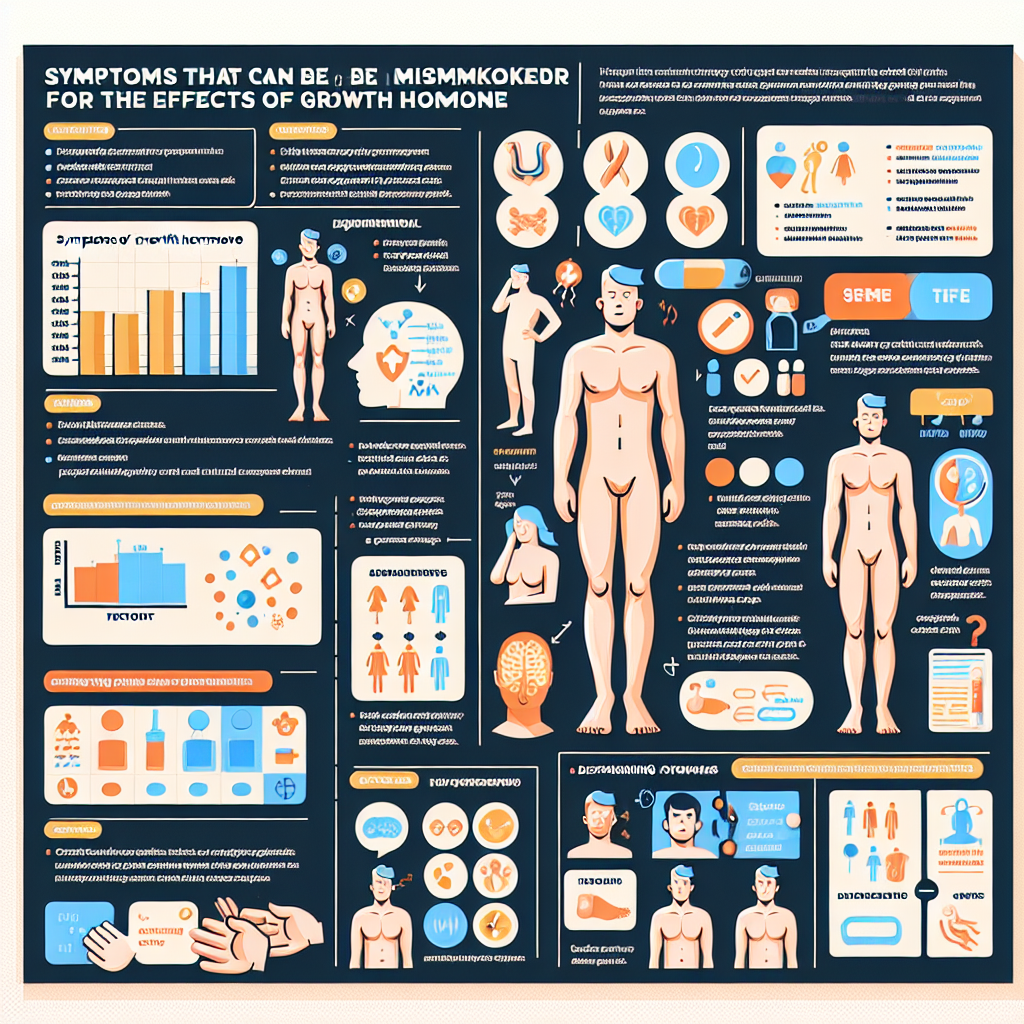 Qué síntomas pueden confundirse con efectos de Hormona del crecimiento