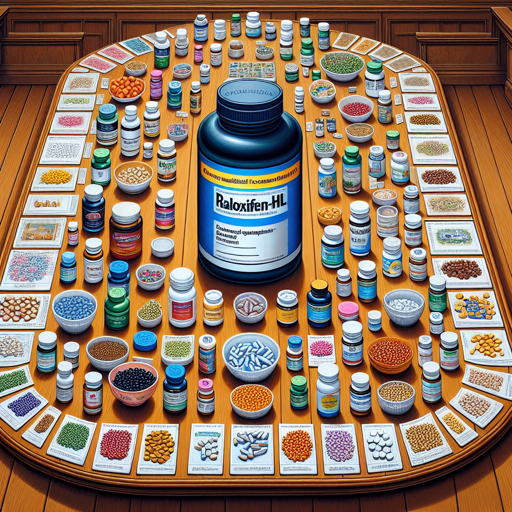 ¿Qué suplementos combinan bien con Raloxifen-HCl?