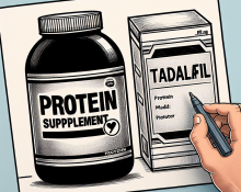 Qué tipo de proteína combinar con Tadalafil