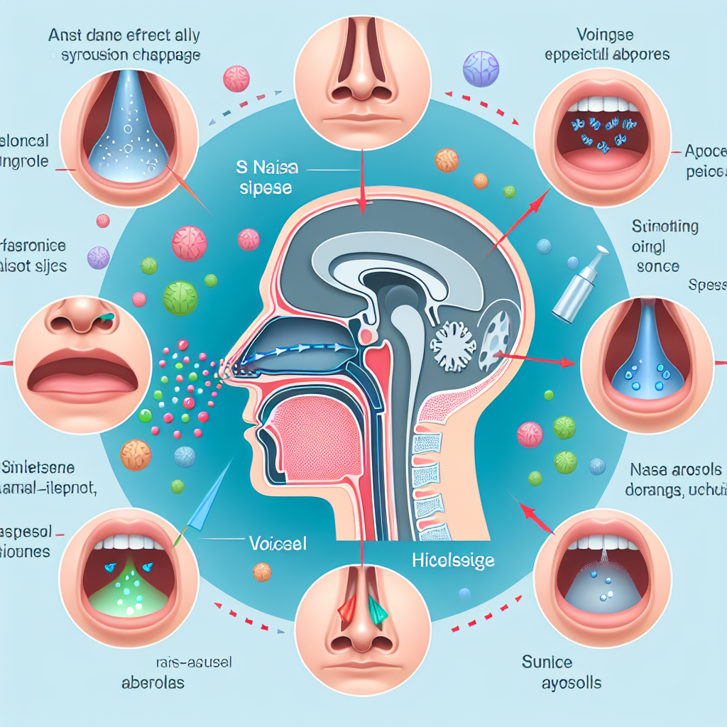 Aerosoles nasales y cambios en la voz