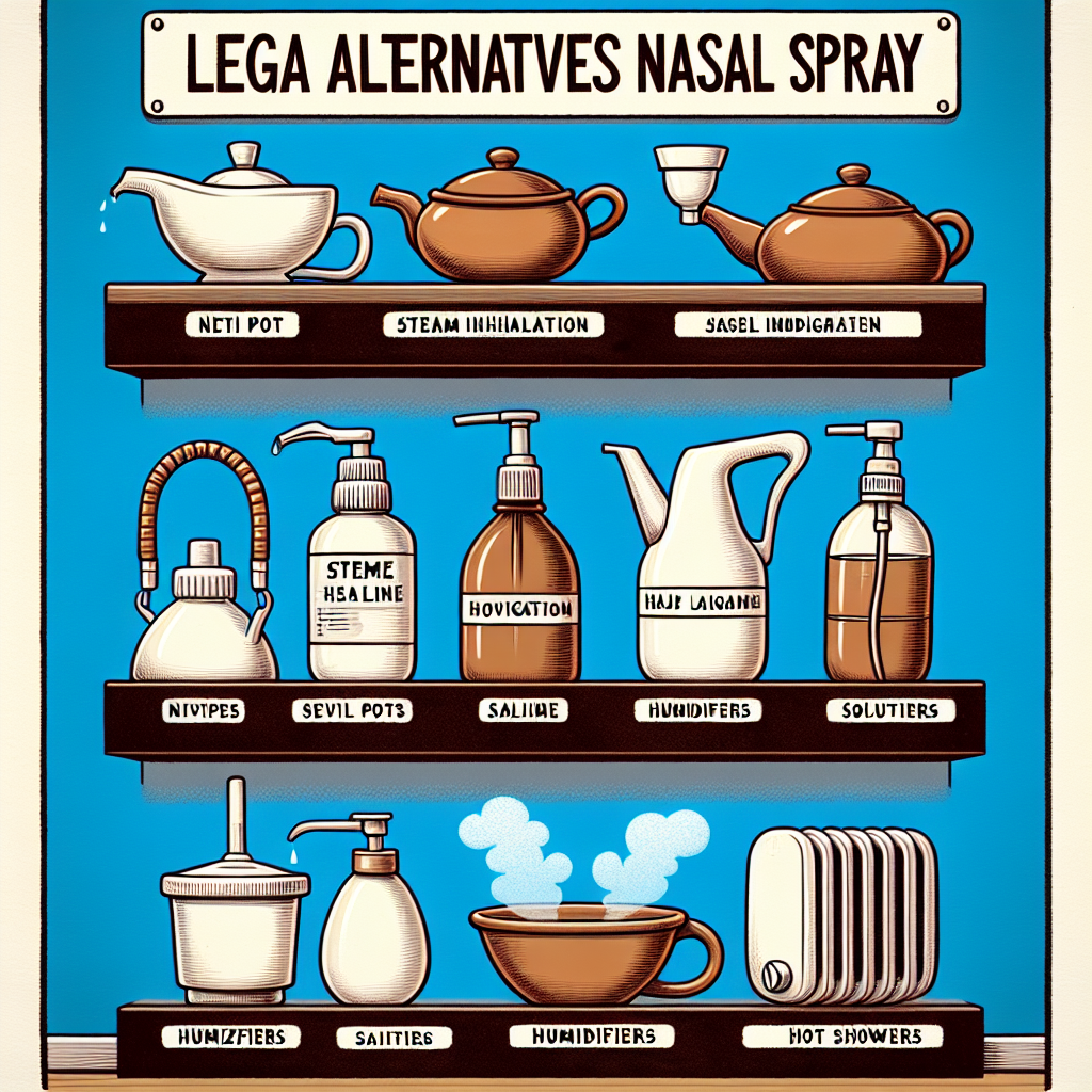 Alternativas legales a Aerosoles nasales