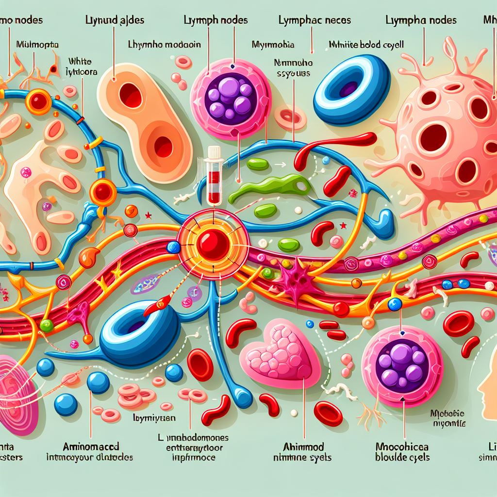 Cómo afecta Aminoácidos al sistema linfático