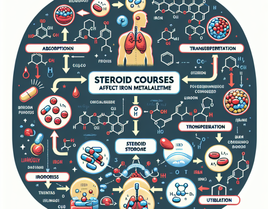 Cómo afecta Cursos de esteroides al metabolismo del hierro