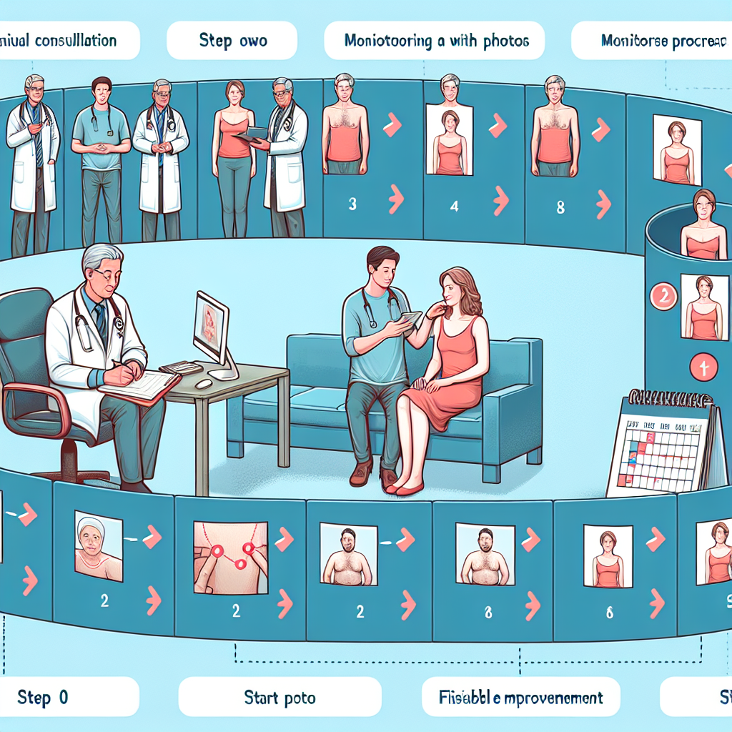 Cómo monitorear el progreso con fotos durante Cabergolina
