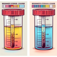 ¿Cursos de esteroides para principiantes cambia el color de la orina?