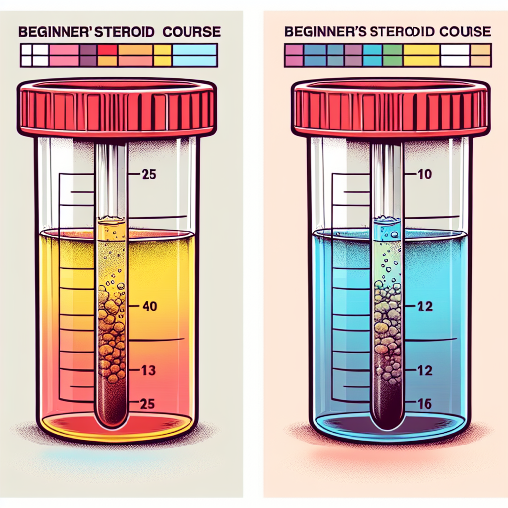 ¿Cursos de esteroides para principiantes cambia el color de la orina?