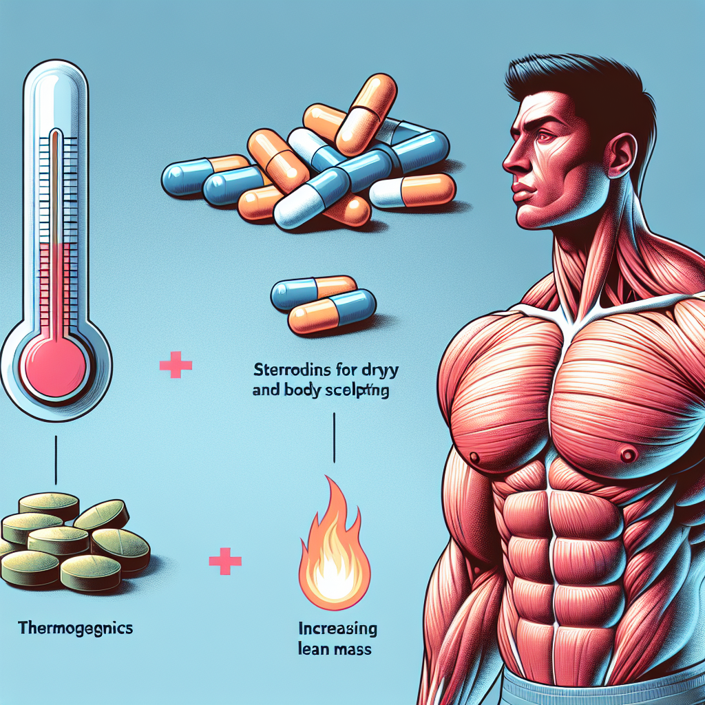 Qué pasa si combinas Cursos de esteroides para secado y modelado corporal (aumento de masa magra) con termogénicos