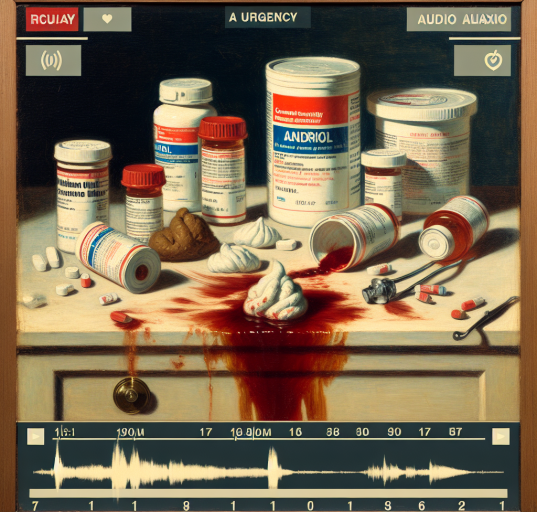 Andriol y sangre en heces: urgencia médica